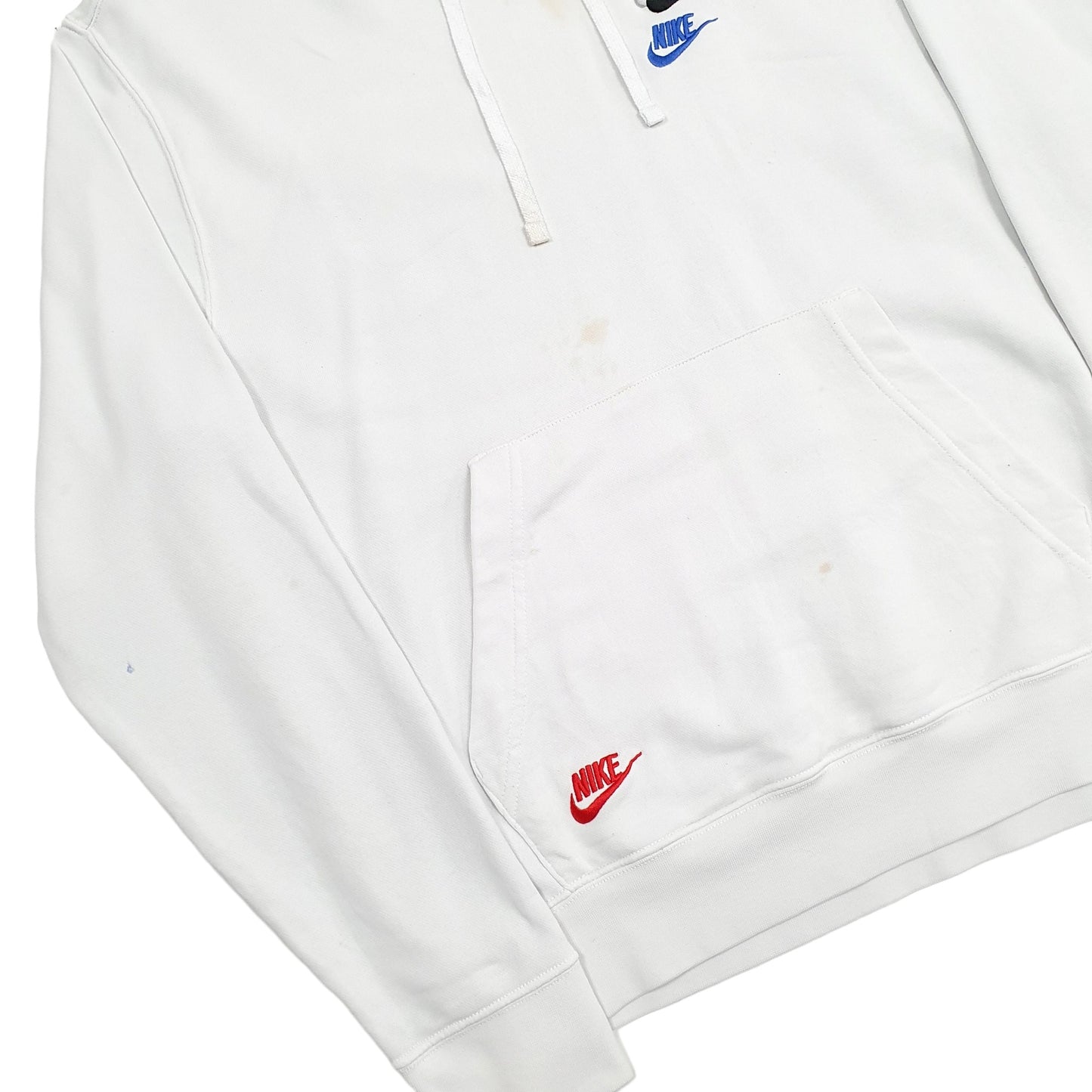 Mens White Nike  Hoodie Jumper