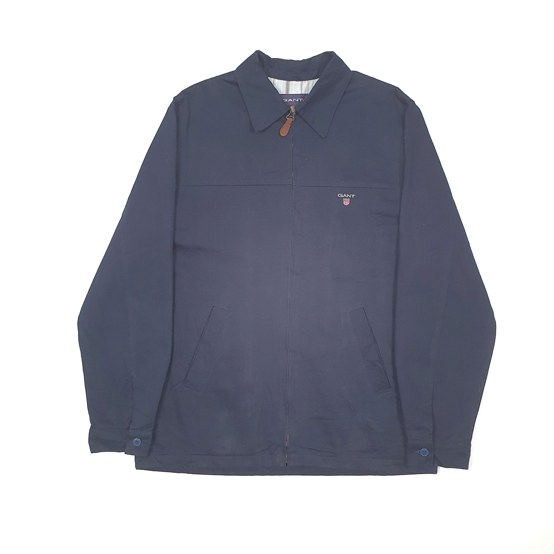 Mens GANT Harrington Jacket Navy