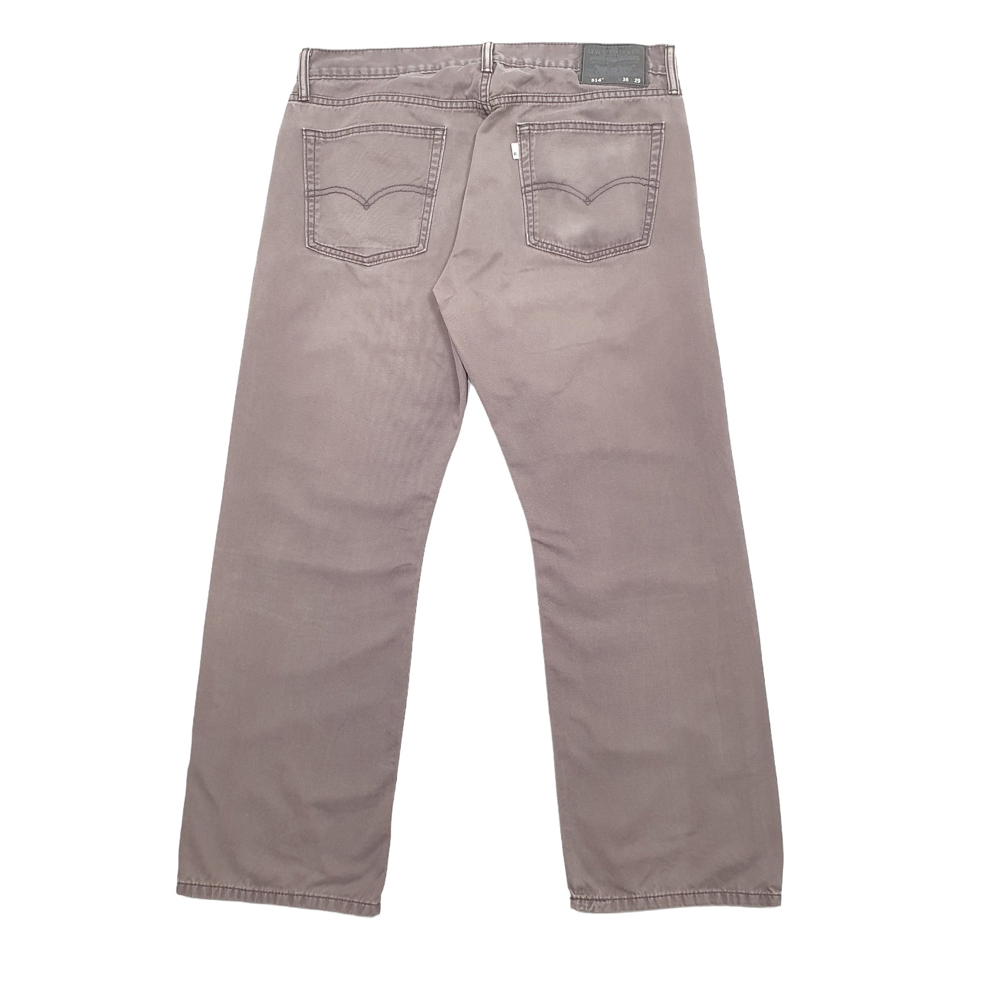 Levis 514 Straight Fit Jeans W36 L29 Grey