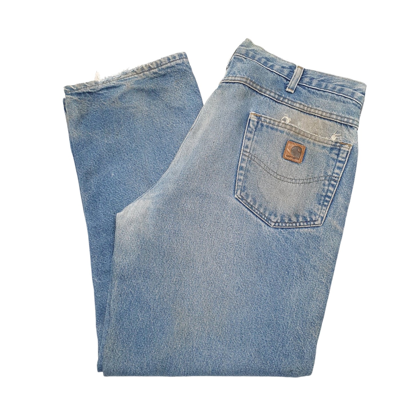 Mens Blue Carhartt  Carpenter Trousers