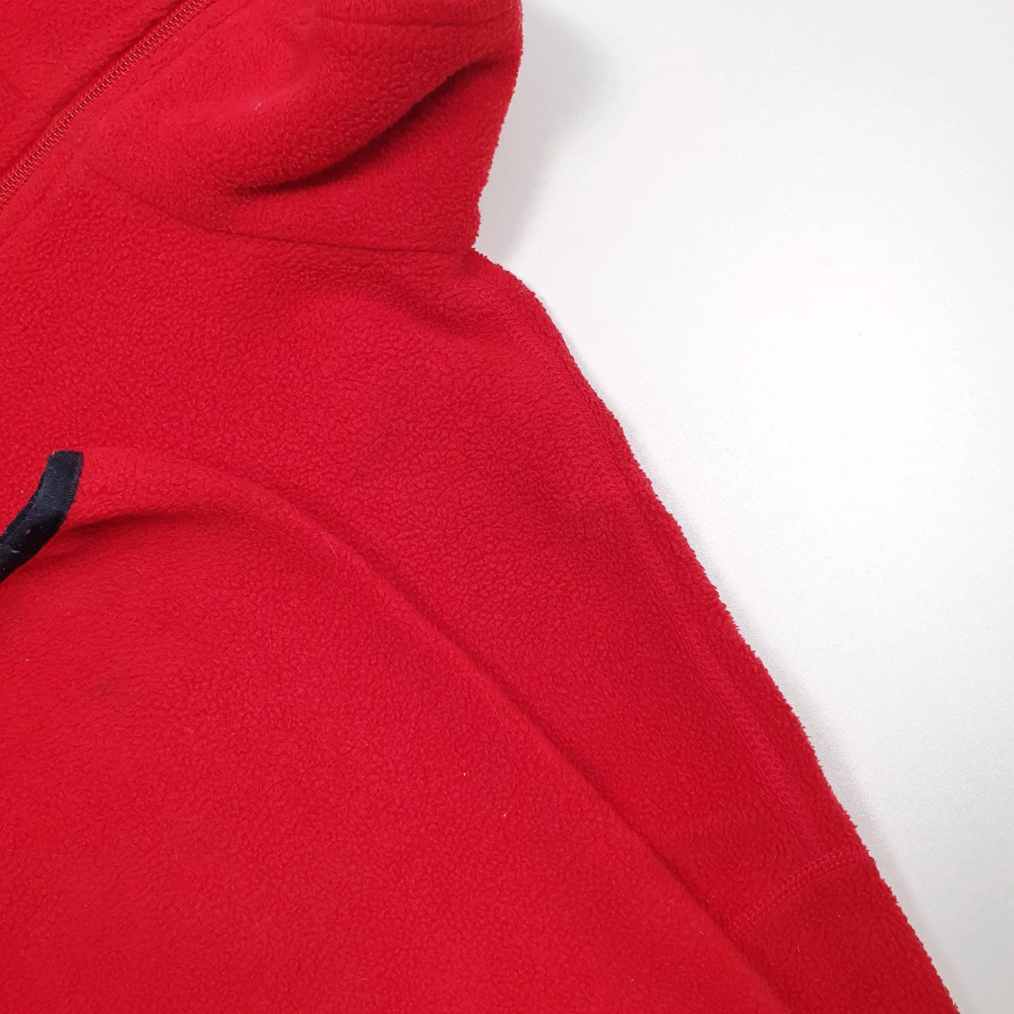 Nautica Competition Spellout Quarter Zip Fleece L Red