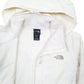 Womens Cream The North Face Resolve Hyvent Rain Coat Coat