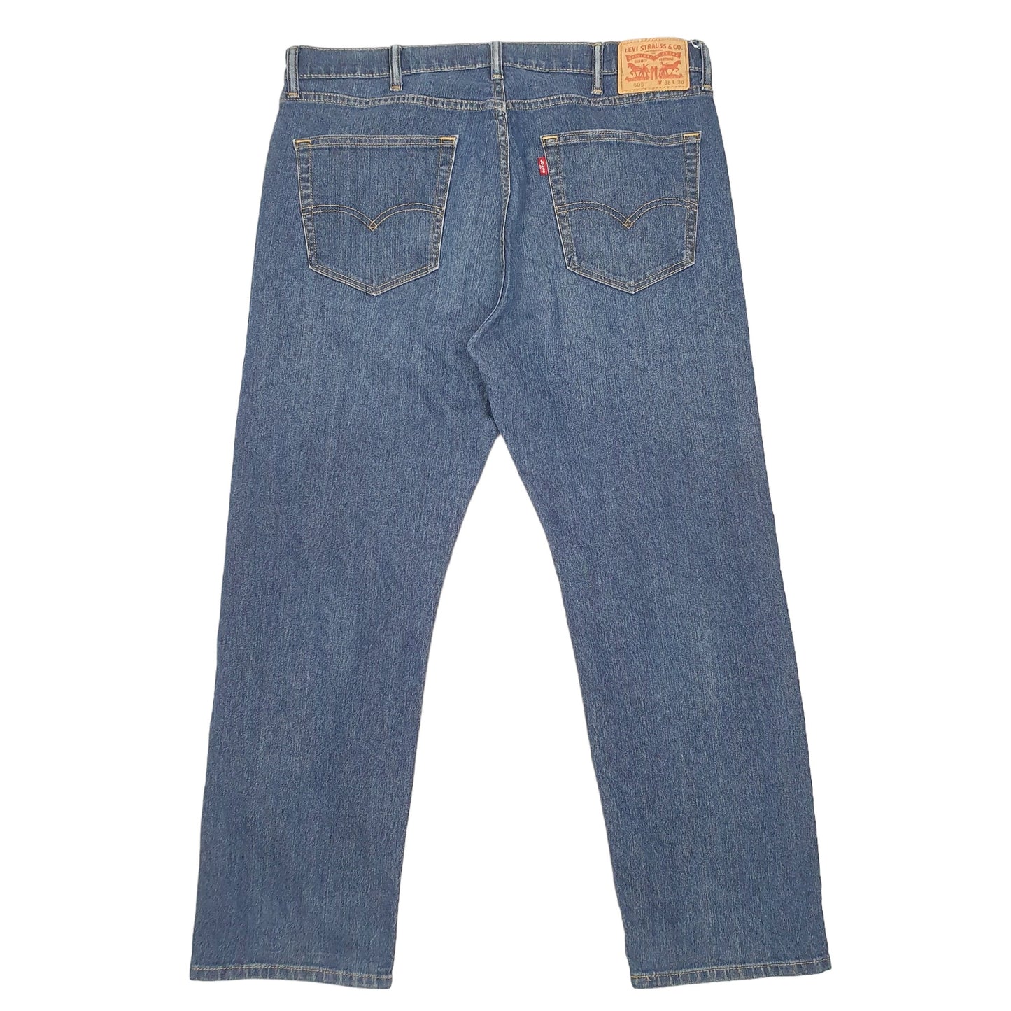 Mens Blue Levis  505 JeansW38 L30