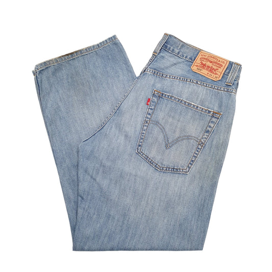 Mens Blue Levis  569 JeansW34 L30