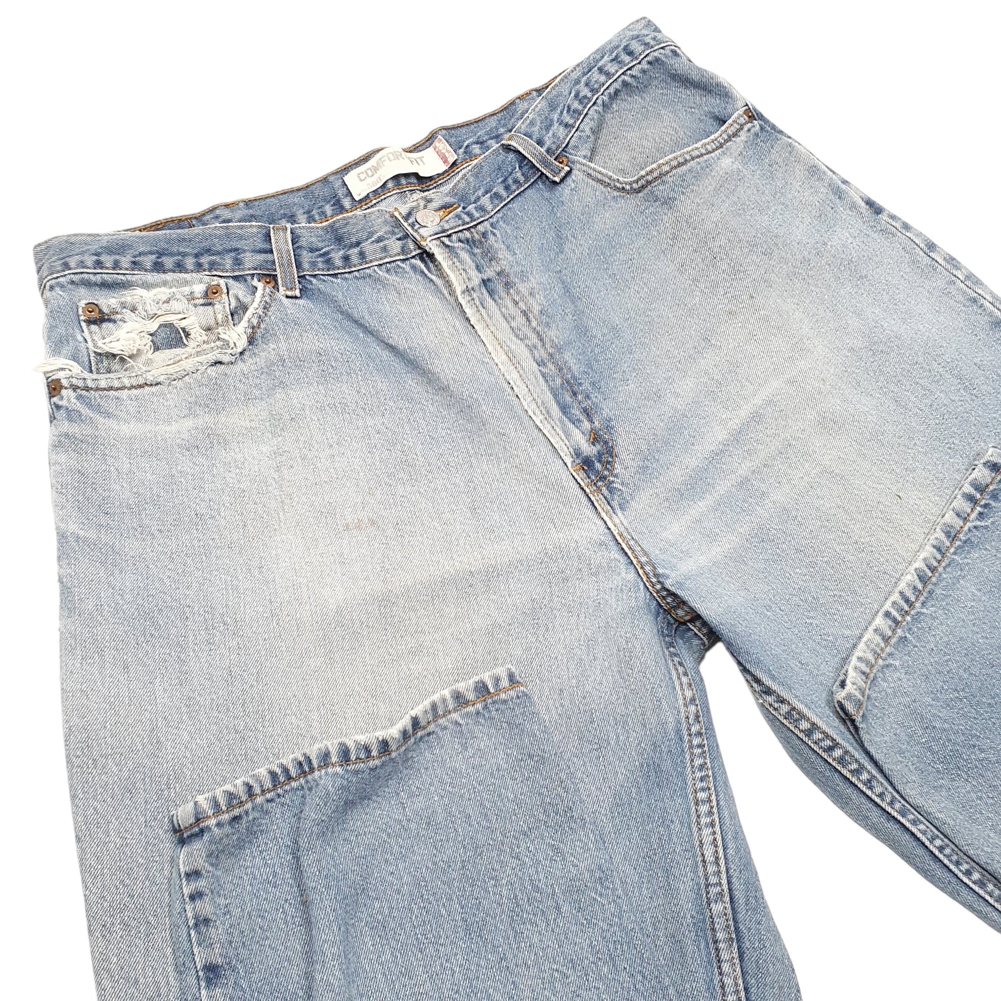 Mens Blue Levis Comfort 560 JeansW40 L30