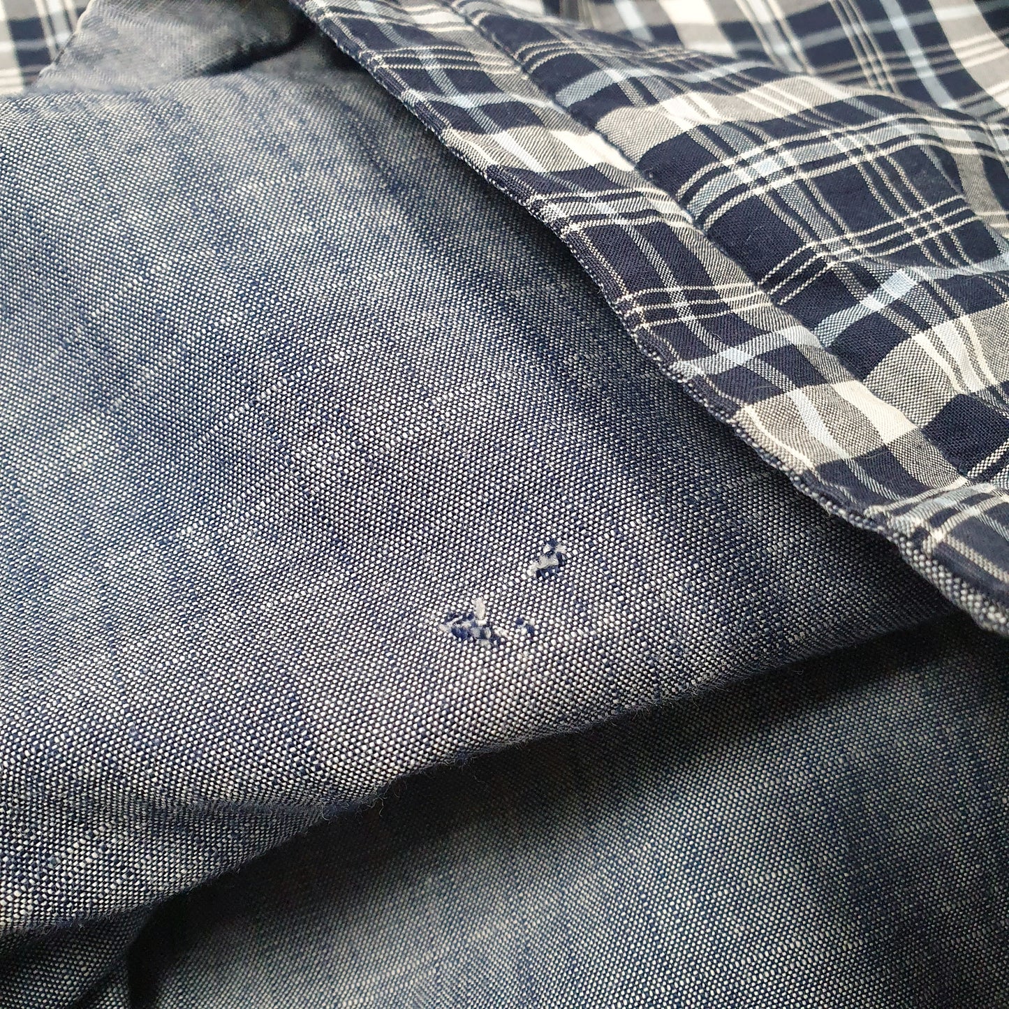 Mens Blue Tommy Hilfiger Reversable Hooded Full Zip Coat