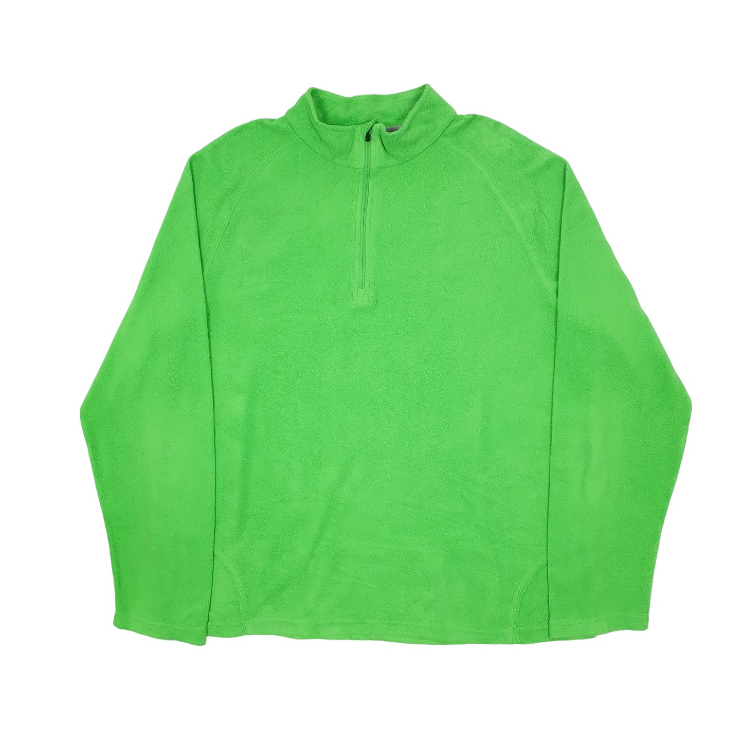 Reebok Activewear Quarter Zip Fleece XL Green