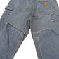 Mens Blue Carhartt  Carpenter JeansW33 L32