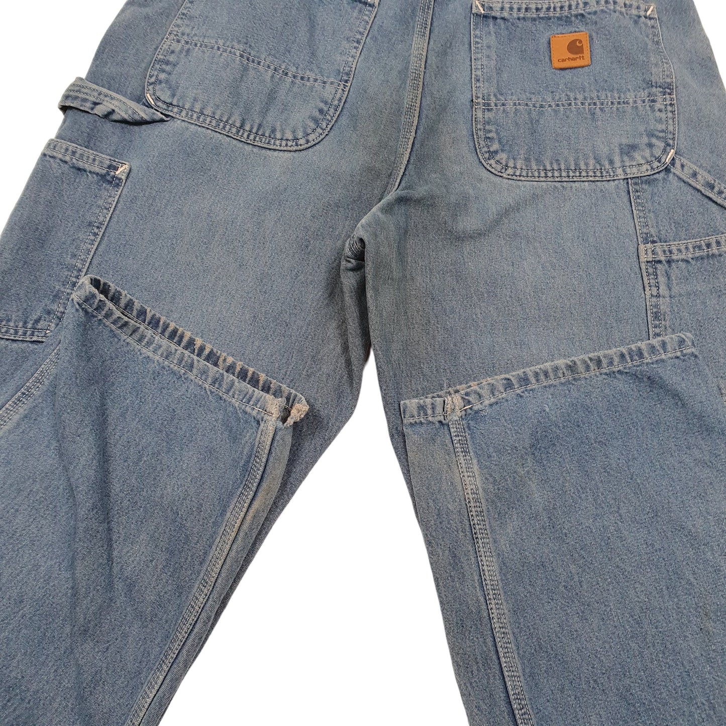 Mens Blue Carhartt  Carpenter JeansW33 L32