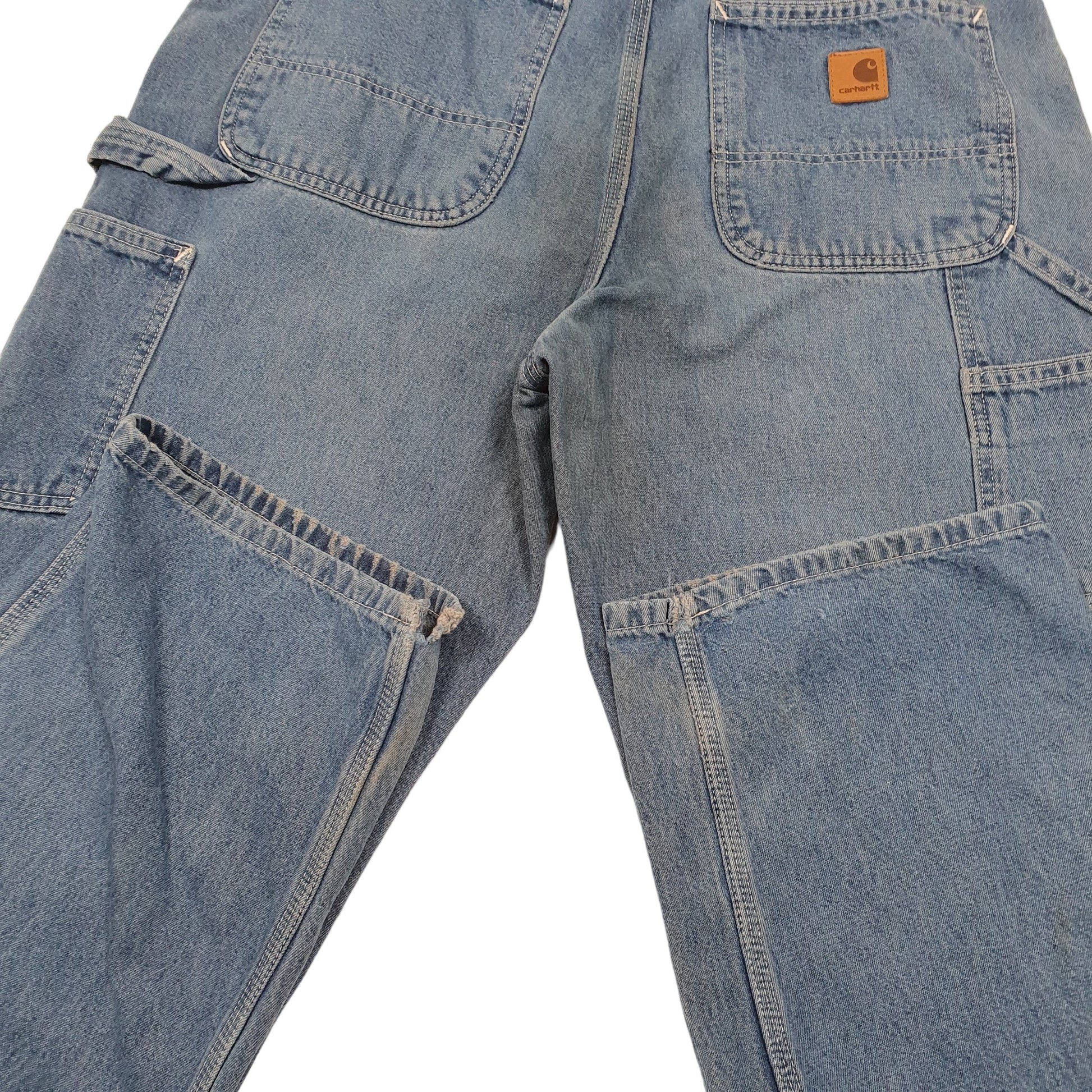 Mens Blue Carhartt  Carpenter JeansW33 L32