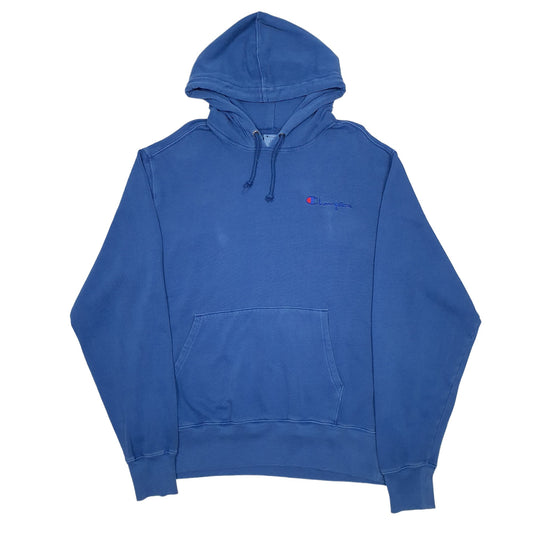 Mens Blue Champion  Hoodie Jumper