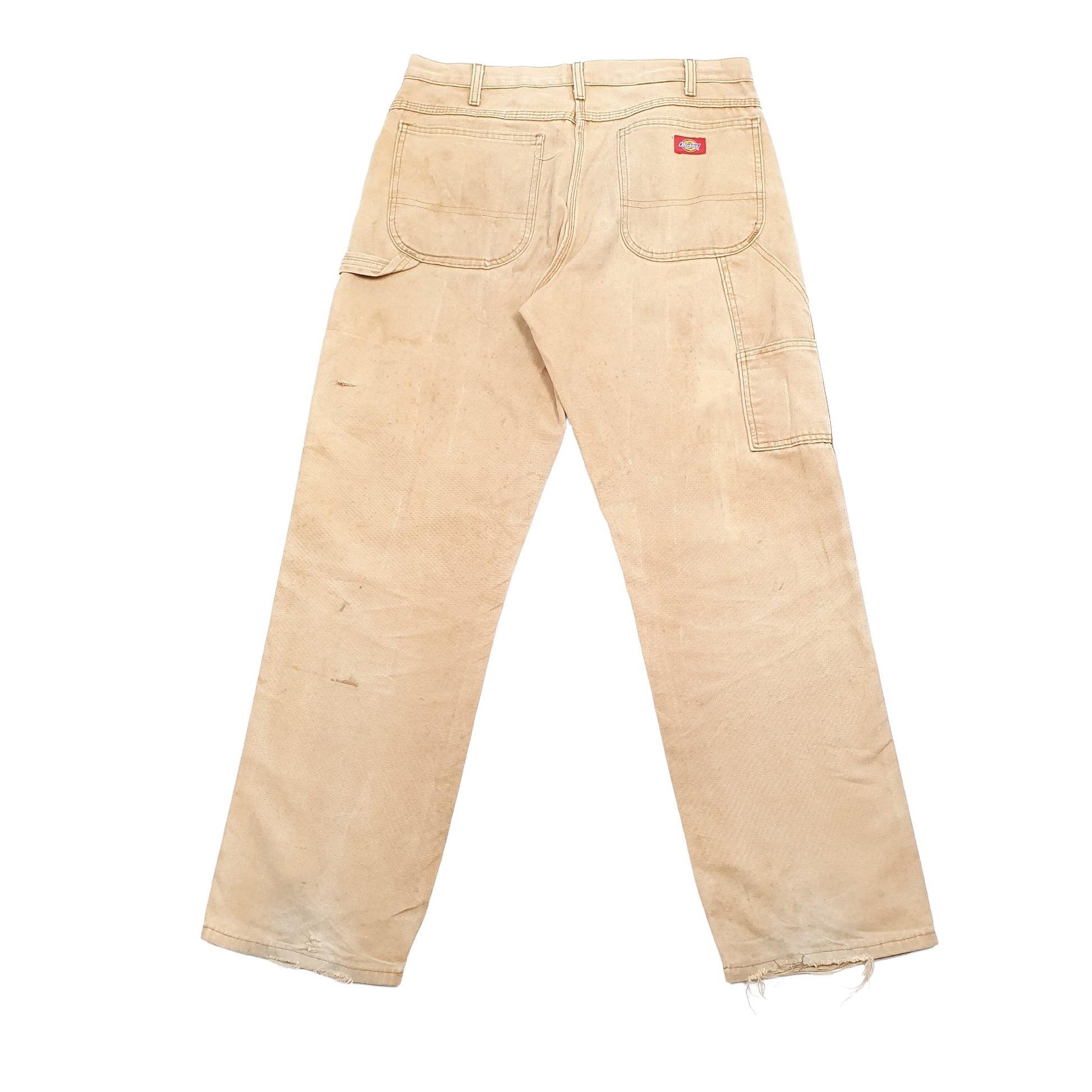 Dickies Carpenter Loose Fit Jeans W34 L32 Brown