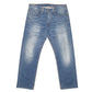 Mens Blue Levis Performance Stretch 505 JeansW34 L30