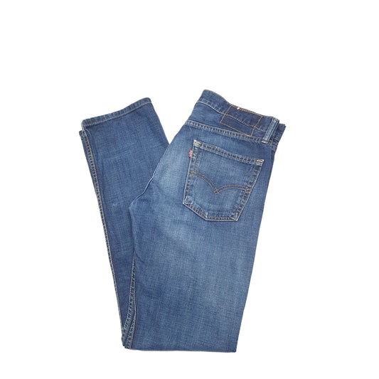 Levis Straight Slim Straight Fit Jeans W31 L32 Blue
