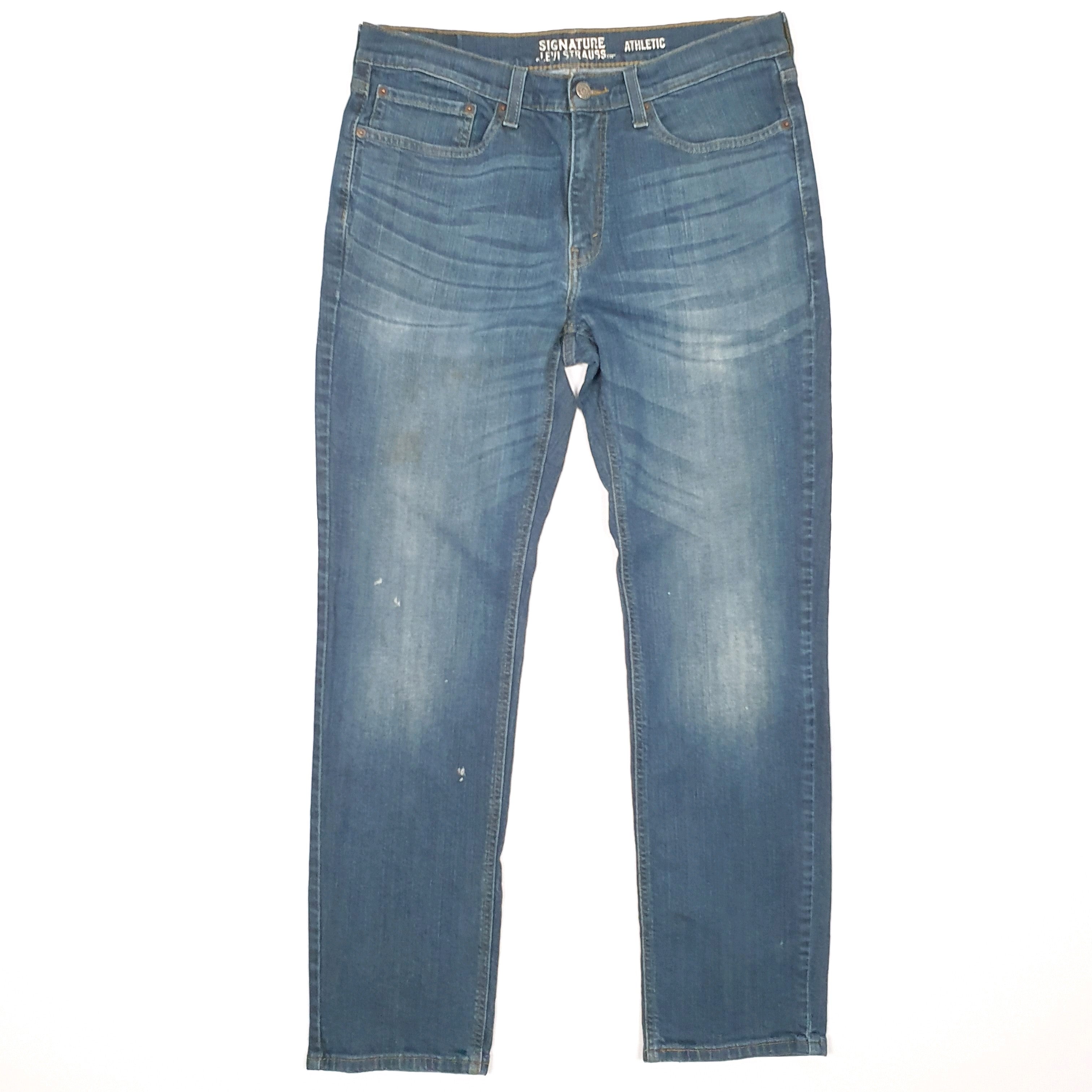 Levi's signature hotsell jeans mens athletic