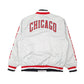 Mens Grey NBA Chicago Bulls Basketball Varsity  Coat