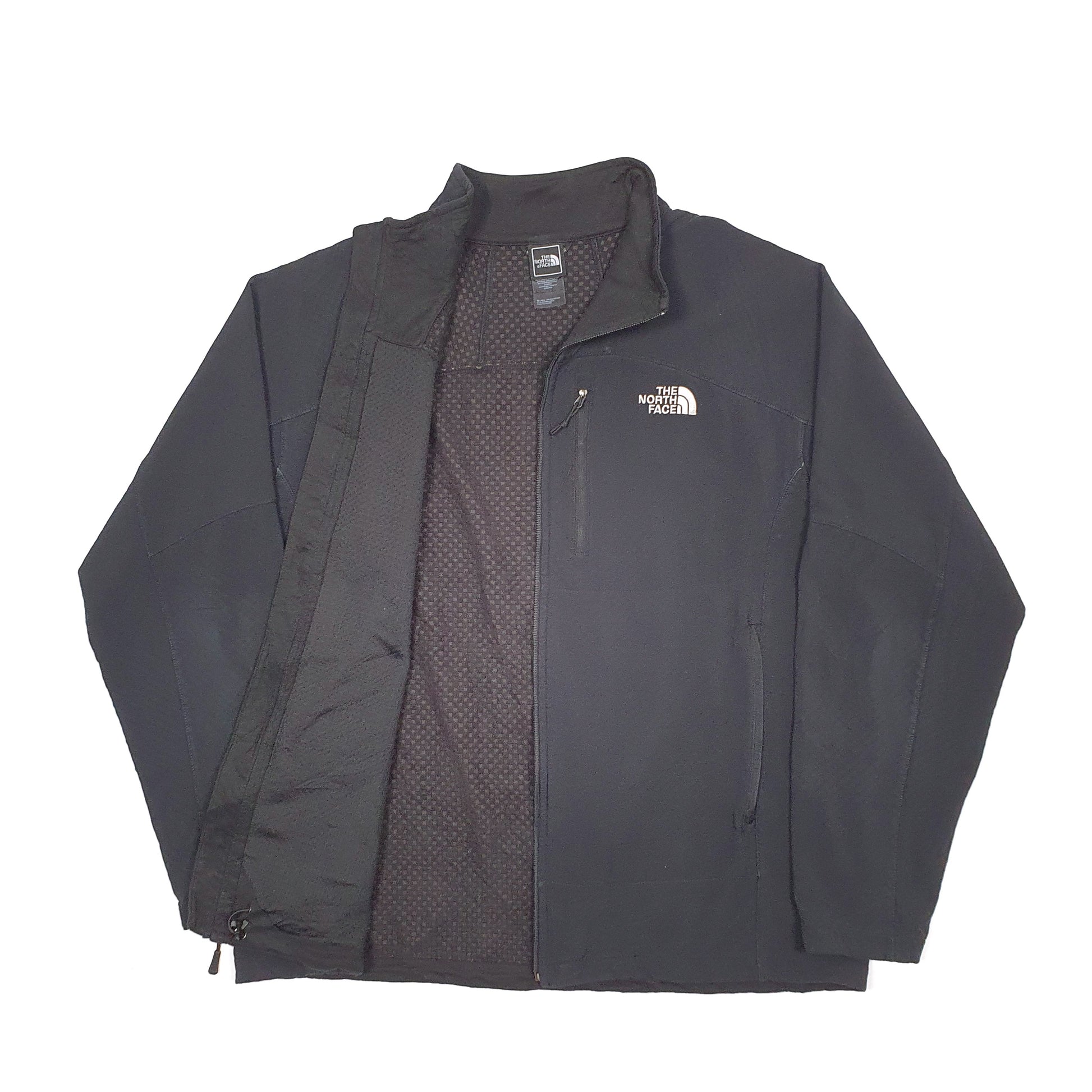 Mens Black The North Face  Full Zip Coat