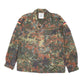 Mens Camouflage GE German Military Jacket Long Sleeve Shirt