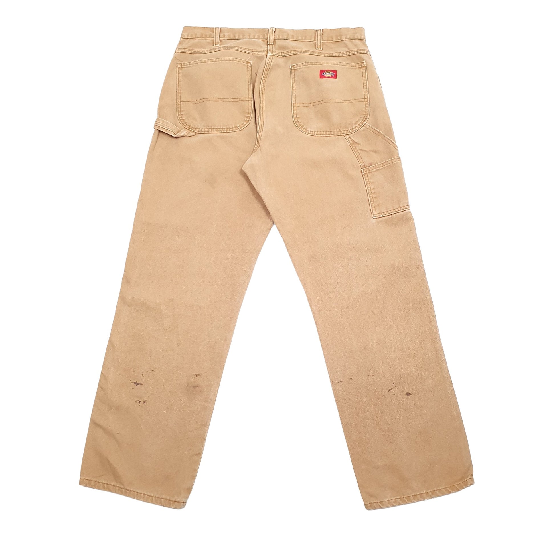 Dickies Carpenter Loose Fit Jeans W36 L32 Brown