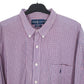 Ralph Lauren Long Sleeve Blake Fit Check Shirt Red