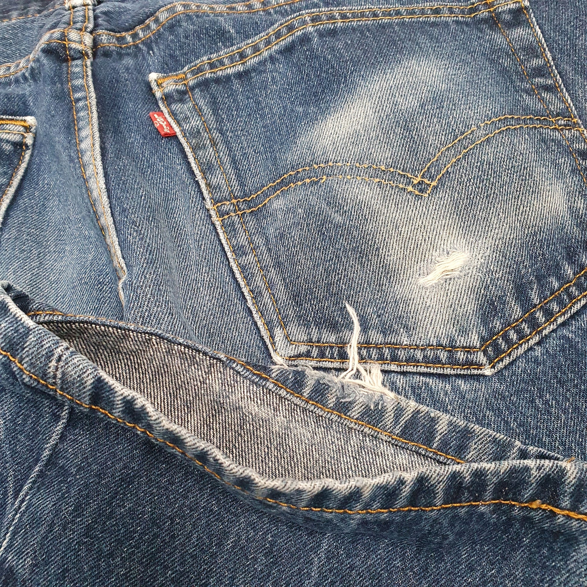 Levis 505 Regular Fit Jeans W36 L36 Blue