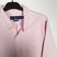 Polo Ralph Lauren Long Sleeve Regular Fit Striped Shirt Pink