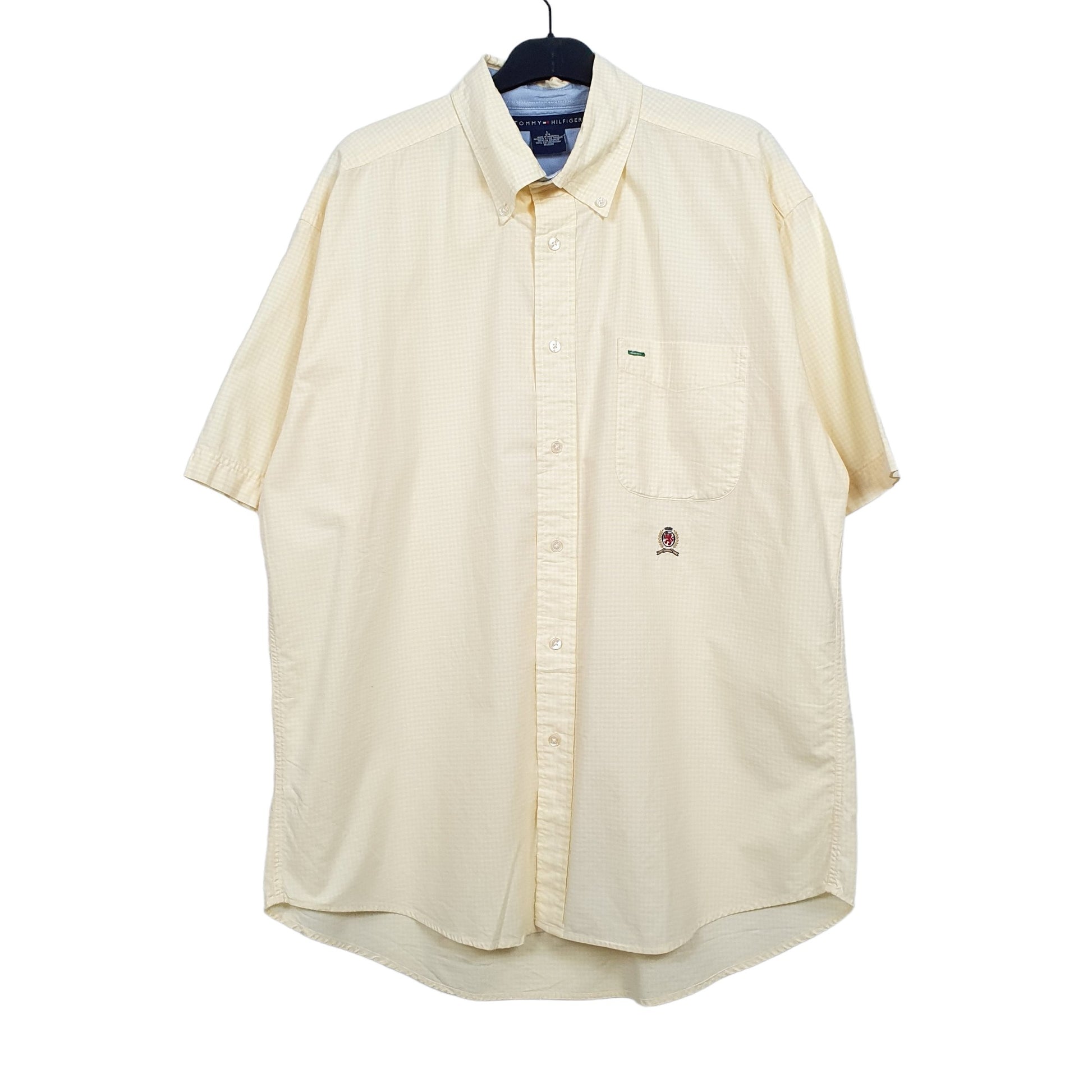 Yellow Tommy Hilfiger Short Sleeve Shirt