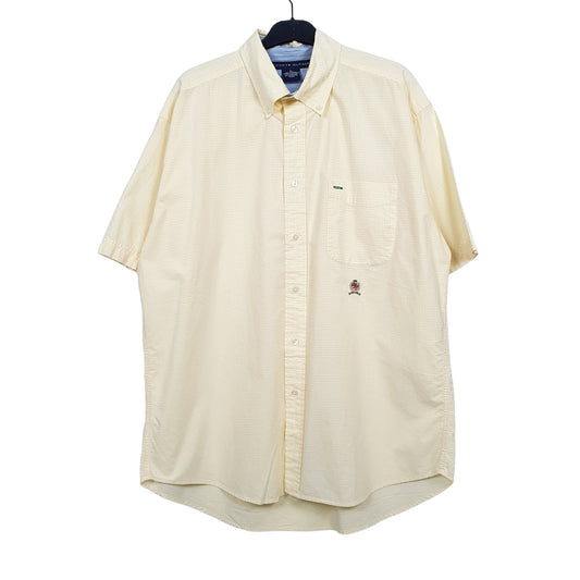 Yellow Tommy Hilfiger Short Sleeve Shirt