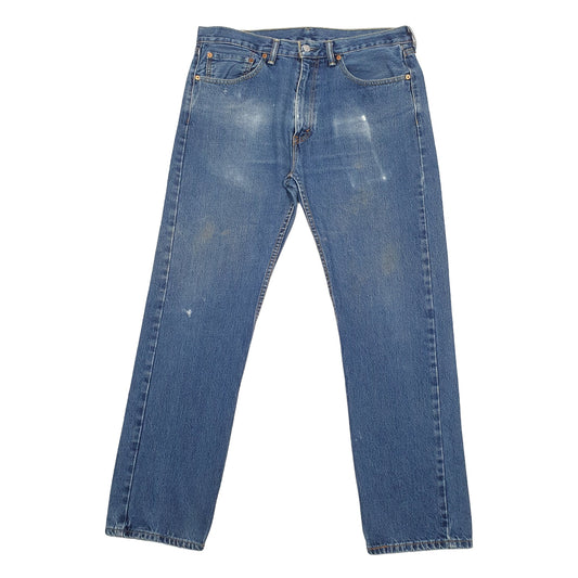 Mens Blue Levis 505 JeansW36 L32