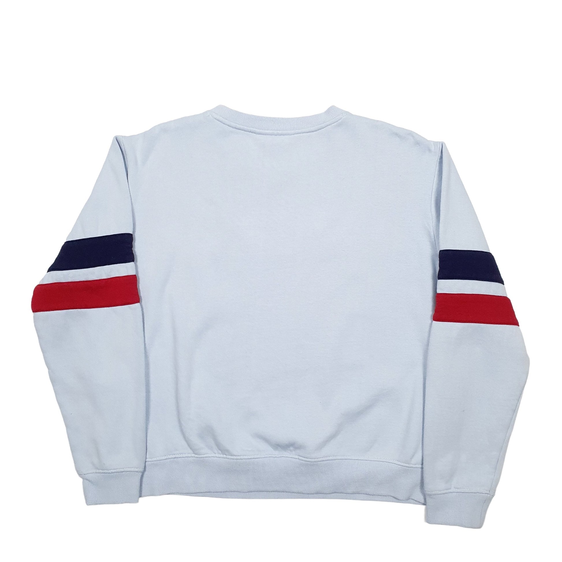 Mens Blue Fila  Crewneck Jumper