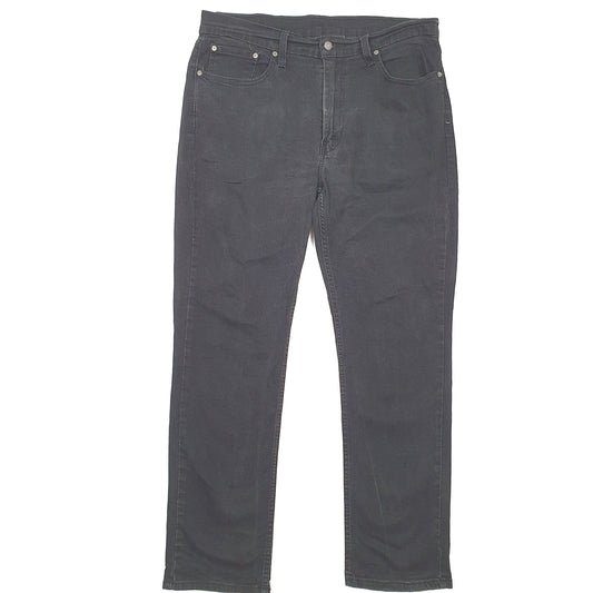 Levis 514 Straight Fit Jeans W36 L30 Black