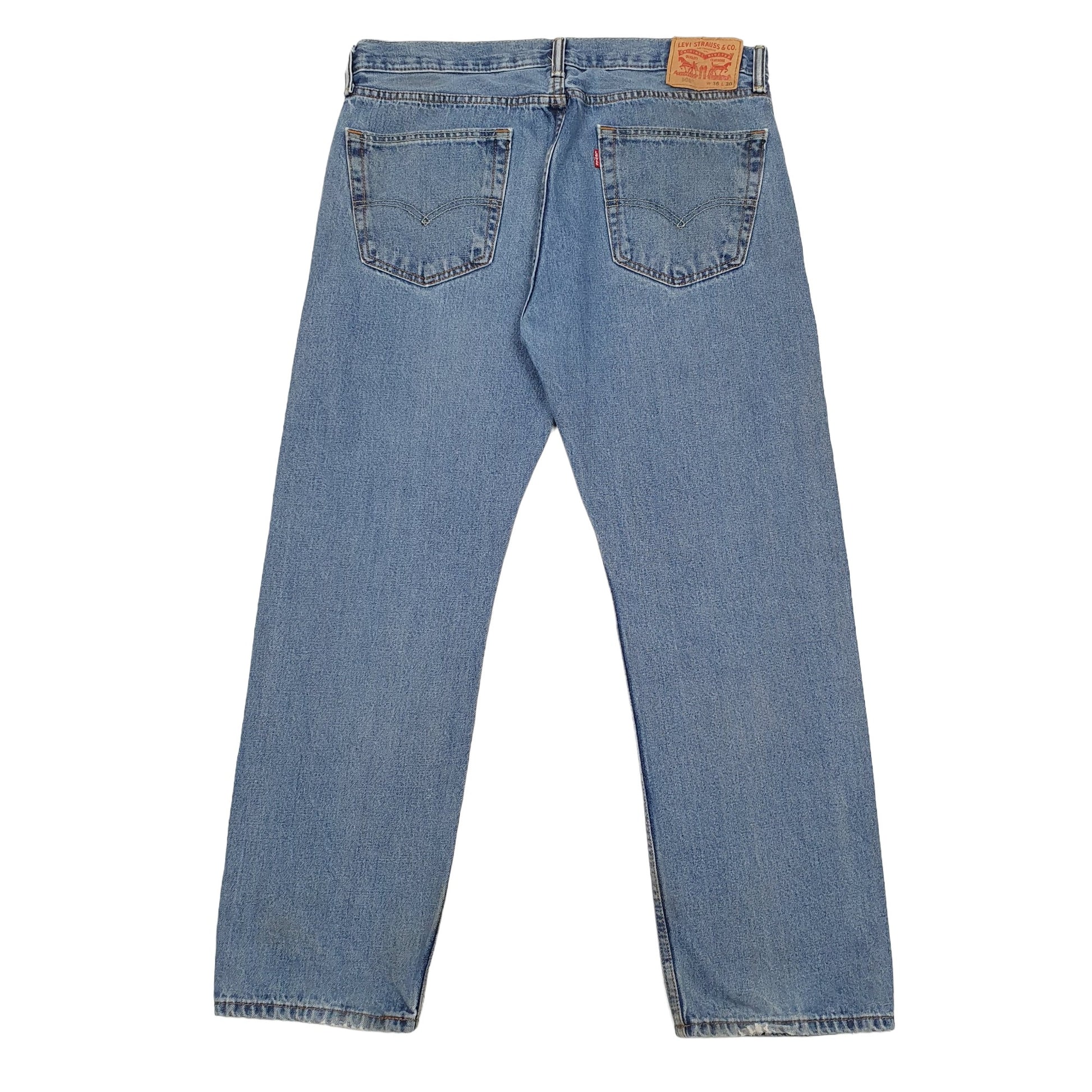 Mens Blue Levis  505 JeansW36 L30