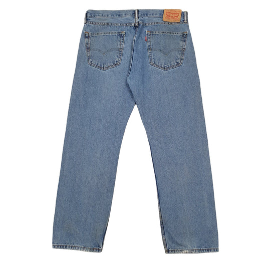 Mens Blue Levis  505 JeansW36 L30