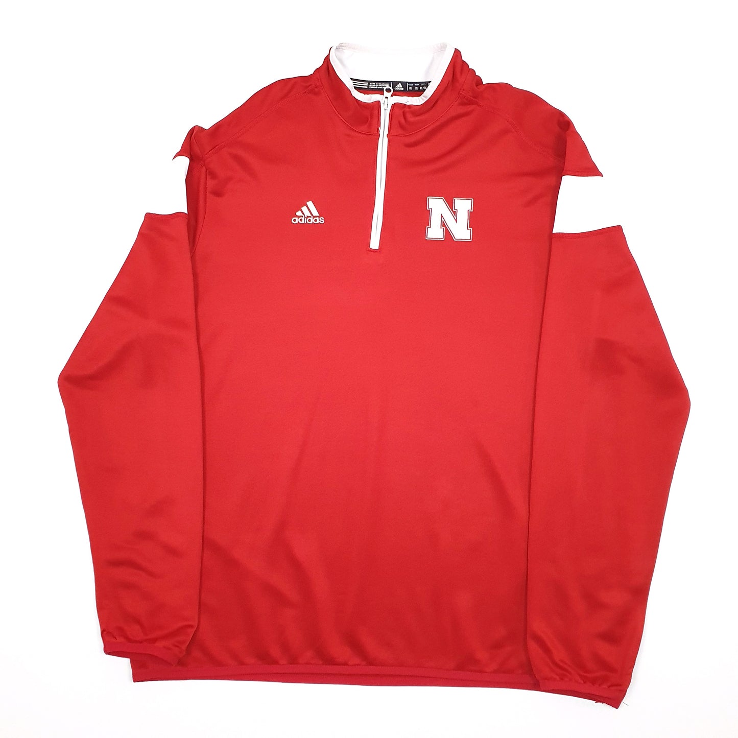 Adidas Quarter Zip XL Red