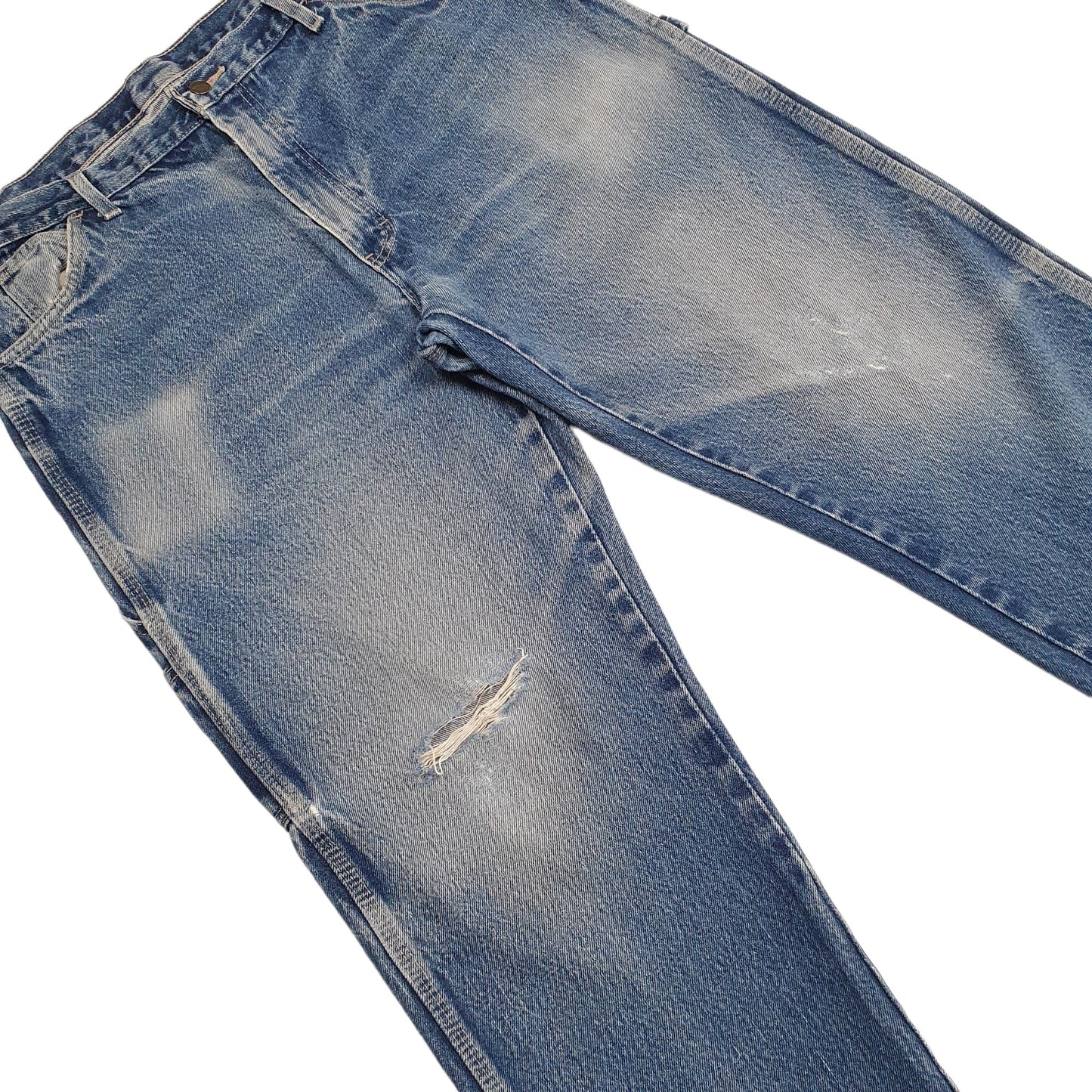 Mens Blue Dickies  Carpenter Trousers
