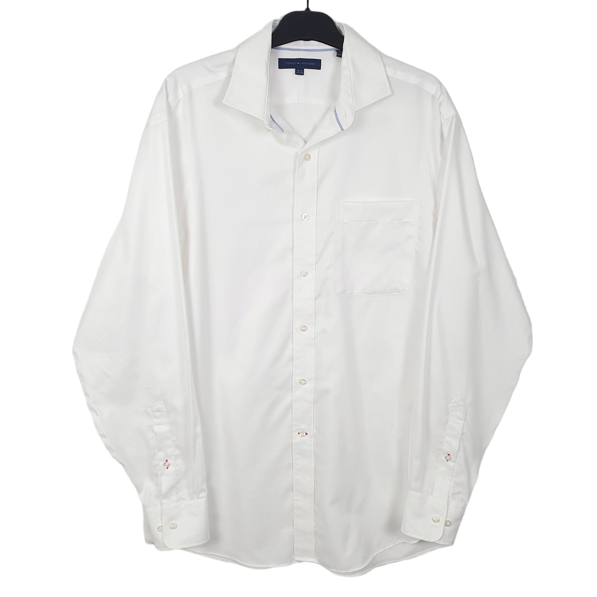 Mens White Tommy Hilfiger  Long Sleeve Shirt
