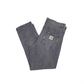 Carhartt Casual Tapered Fit WIP Relaxed Jeans W34 L29 Black