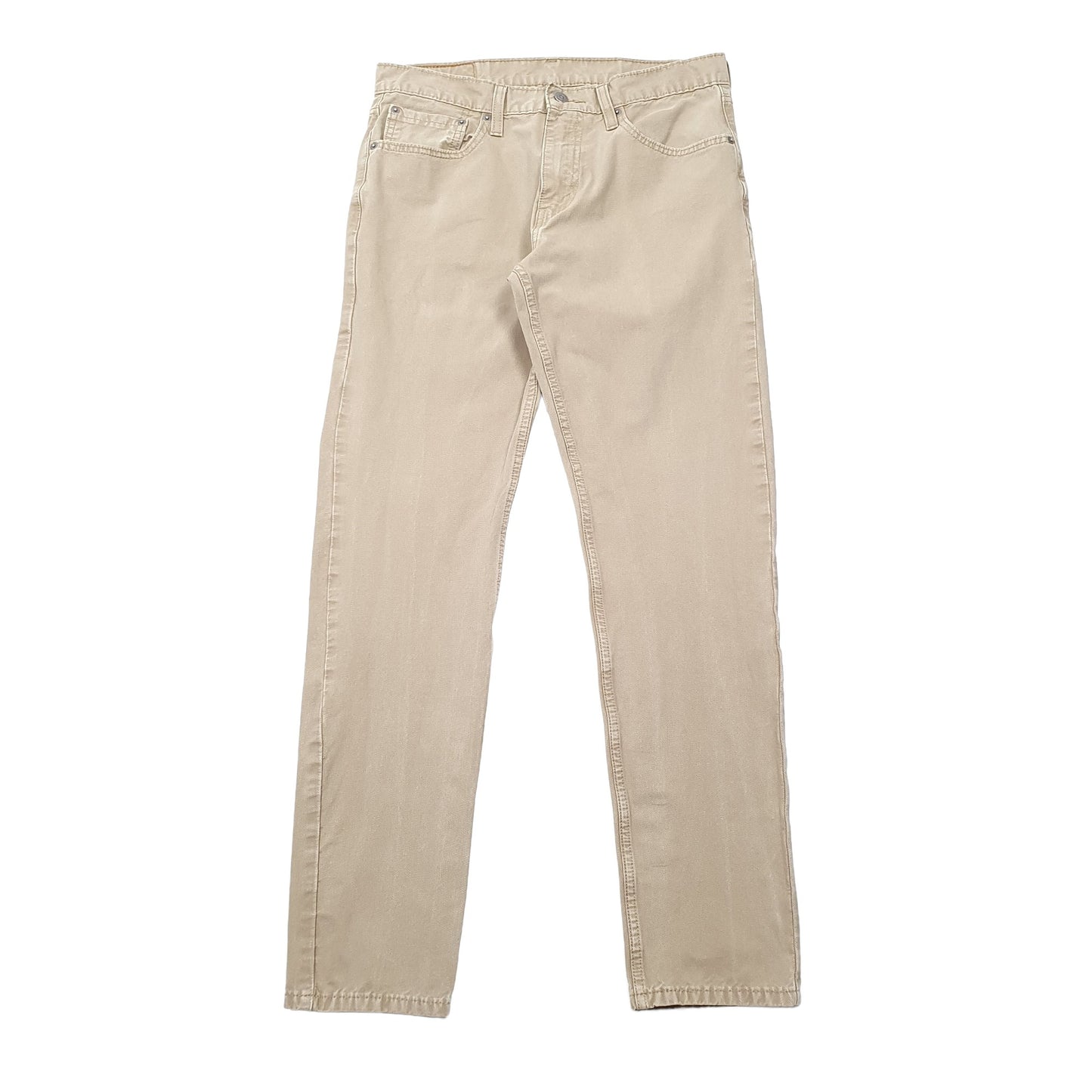Levis 512 Slim Fit Jeans W32 L32 Beige