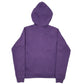 Womens Purple Carhartt Hoodie Quarter Zip Jumper