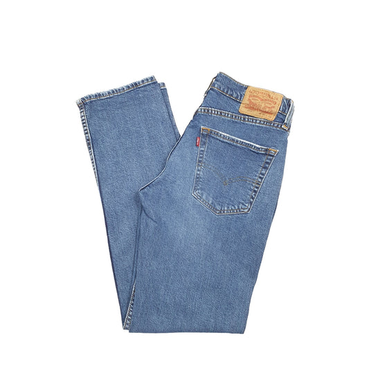 Levis 514 Straight Fit Jeans W30 L31 Blue