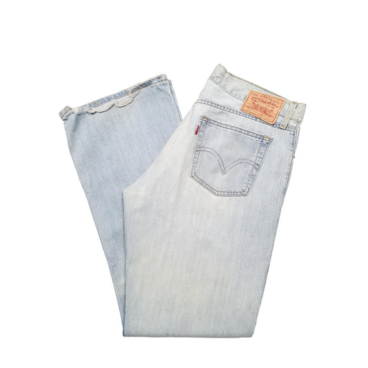 Mens Blue Levis 527 JeansW36 L32
