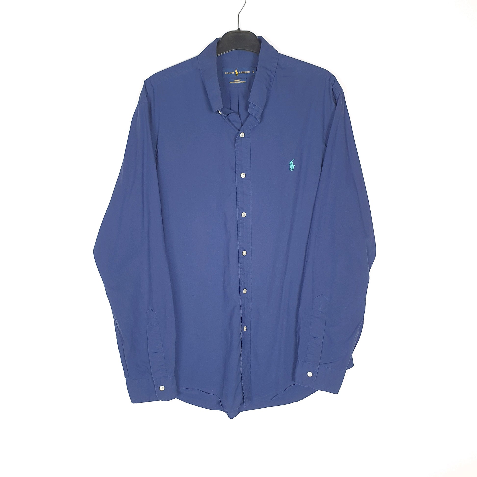 Polo Ralph Lauren Long Sleeve Slim Fit Shirt Navy