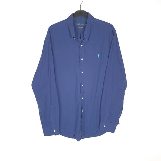 Polo Ralph Lauren Long Sleeve Slim Fit Shirt Navy