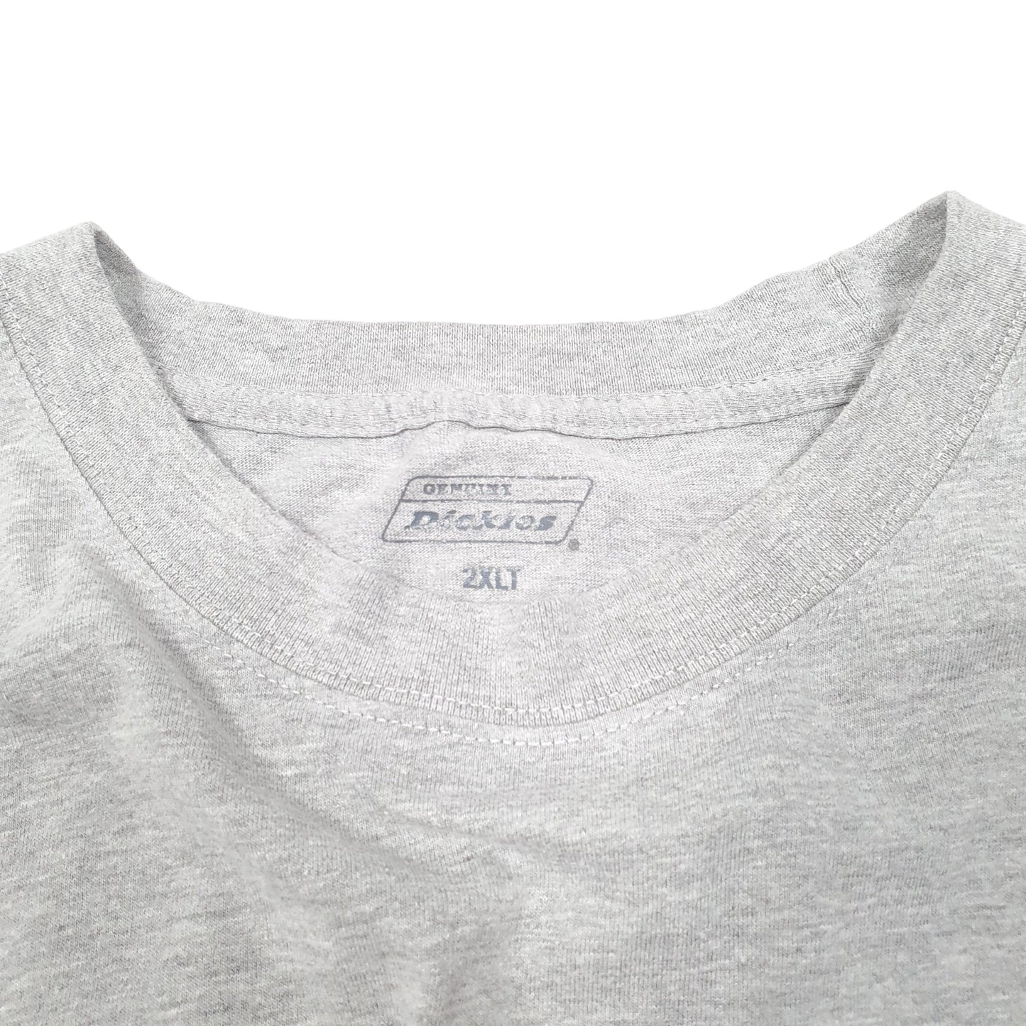 Mens Grey Dickies Pocket Work Wear Short Sleeve T Shirt