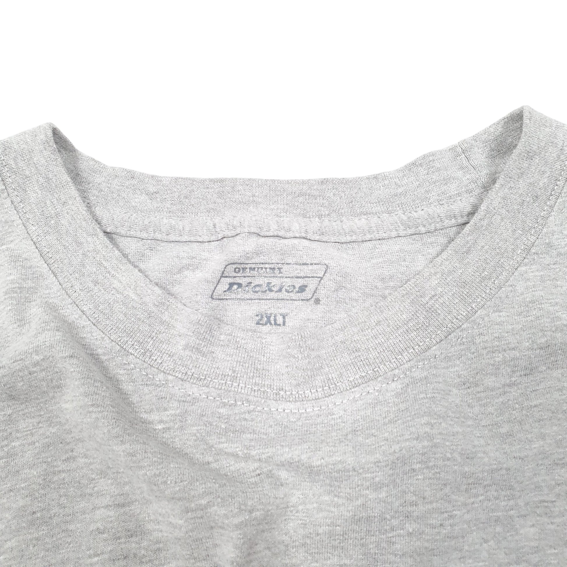 Mens Grey Dickies Pocket Work Wear Short Sleeve T Shirt