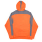 Mens Orange Nike Active Sport Running Hoodie Jumper