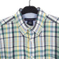 Tommy Hilfiger Short Sleeve Regular Fit Check Shirt Green