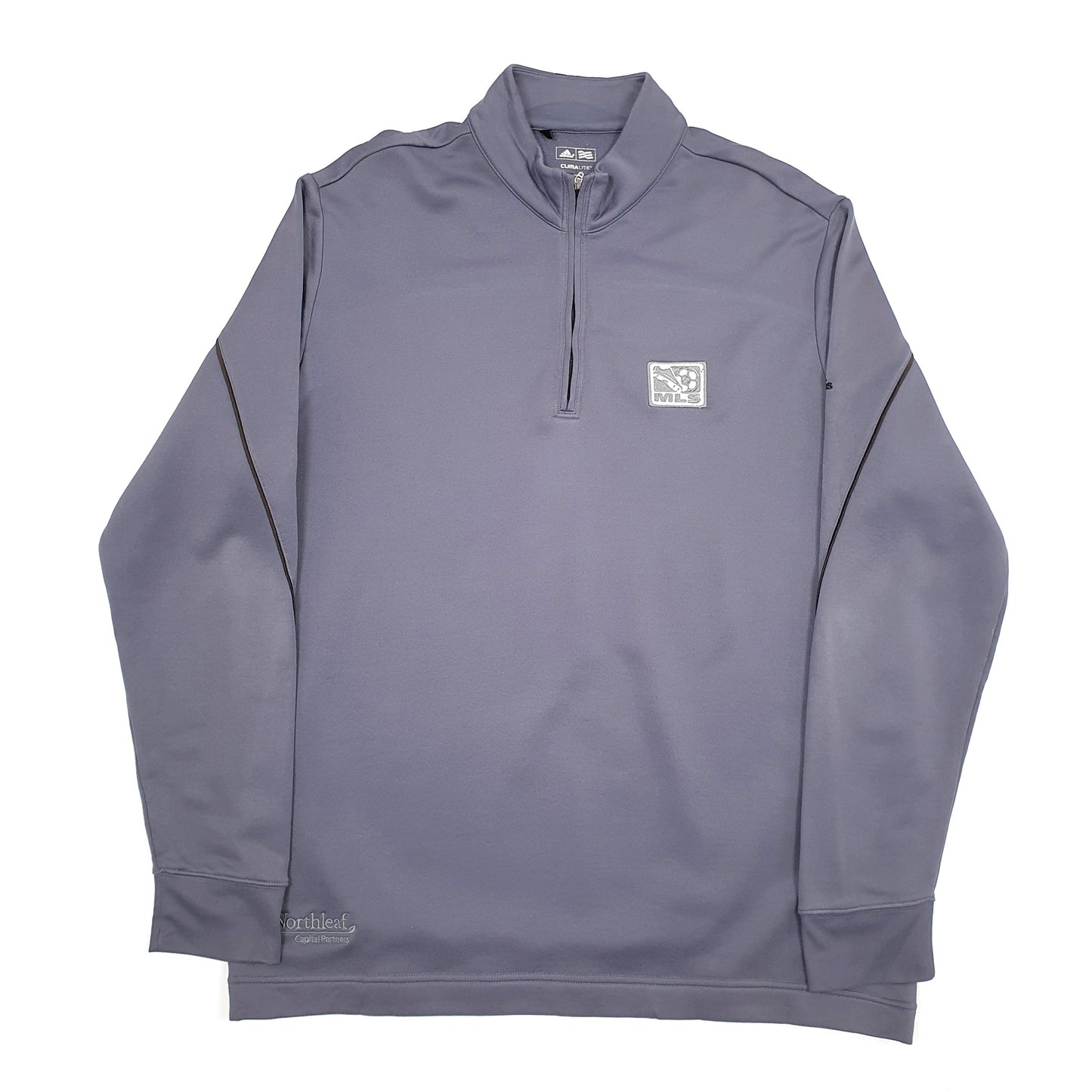 Adidas Quarter Zip L Grey