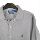 Polo Ralph Lauren Long Sleeve Regular Fit Striped Shirt Grey