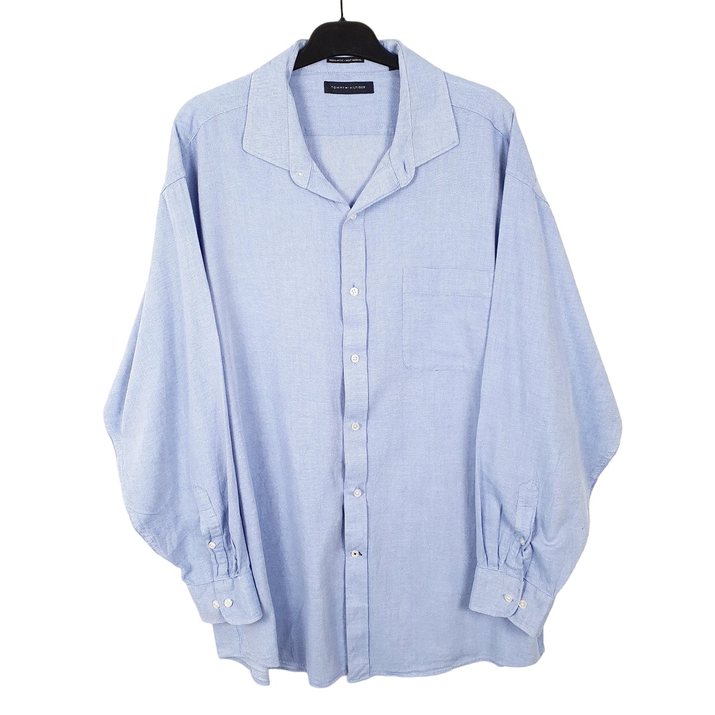Tommy Hilfiger Long Sleeve Regular Fit Shirt Blue